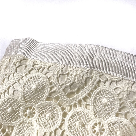 Fossil Cream Lace Skirt - Picture 4 of 5